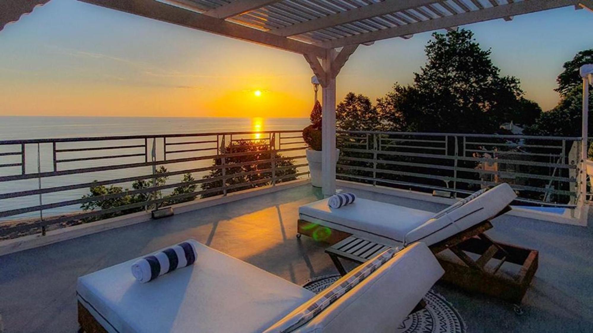 Panorama Suites & Spa - Adults Only Stómion Dış mekan fotoğraf